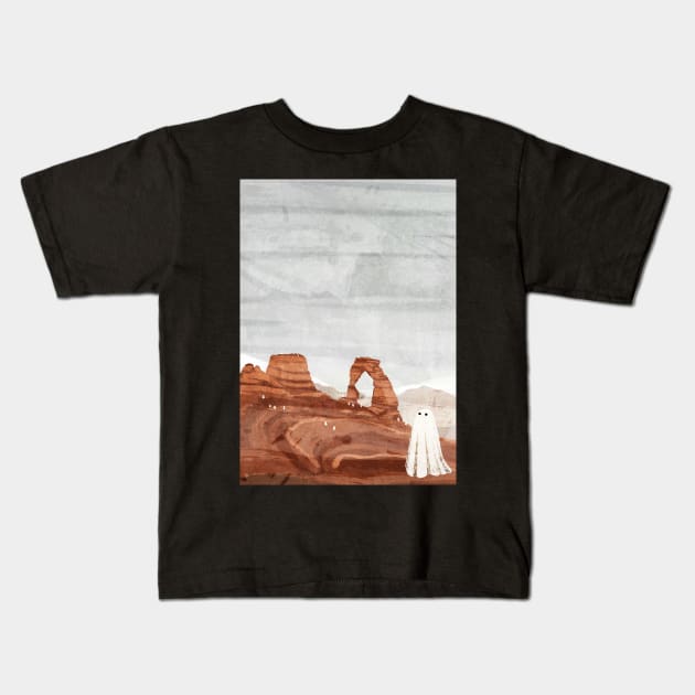 Ghosts Of the Moab Kids T-Shirt by KatherineBlowerDesigns